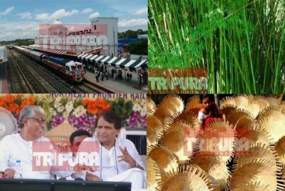 ‘Utilize BG Railway service for Bamboo-promotion and increase Tripura’s Economic growth, Bamboo boosts economy & ecology’ : says Railway Minister Suresh Prabhu ‘Utilize BG Railway service for Bamboo-promotion and increase Tripura’s Economic growth, Bamboo boosts economy & ecology’ : says Railway Minister Suresh Prabhu